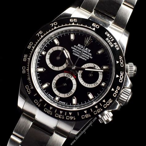 rolex daytona with black dial|Rolex daytona black dial price.